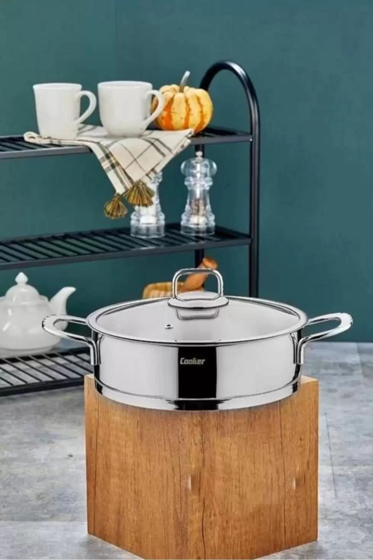 COOKER 26 CM BOMONTİ BASIK TENCERE(6)(P)