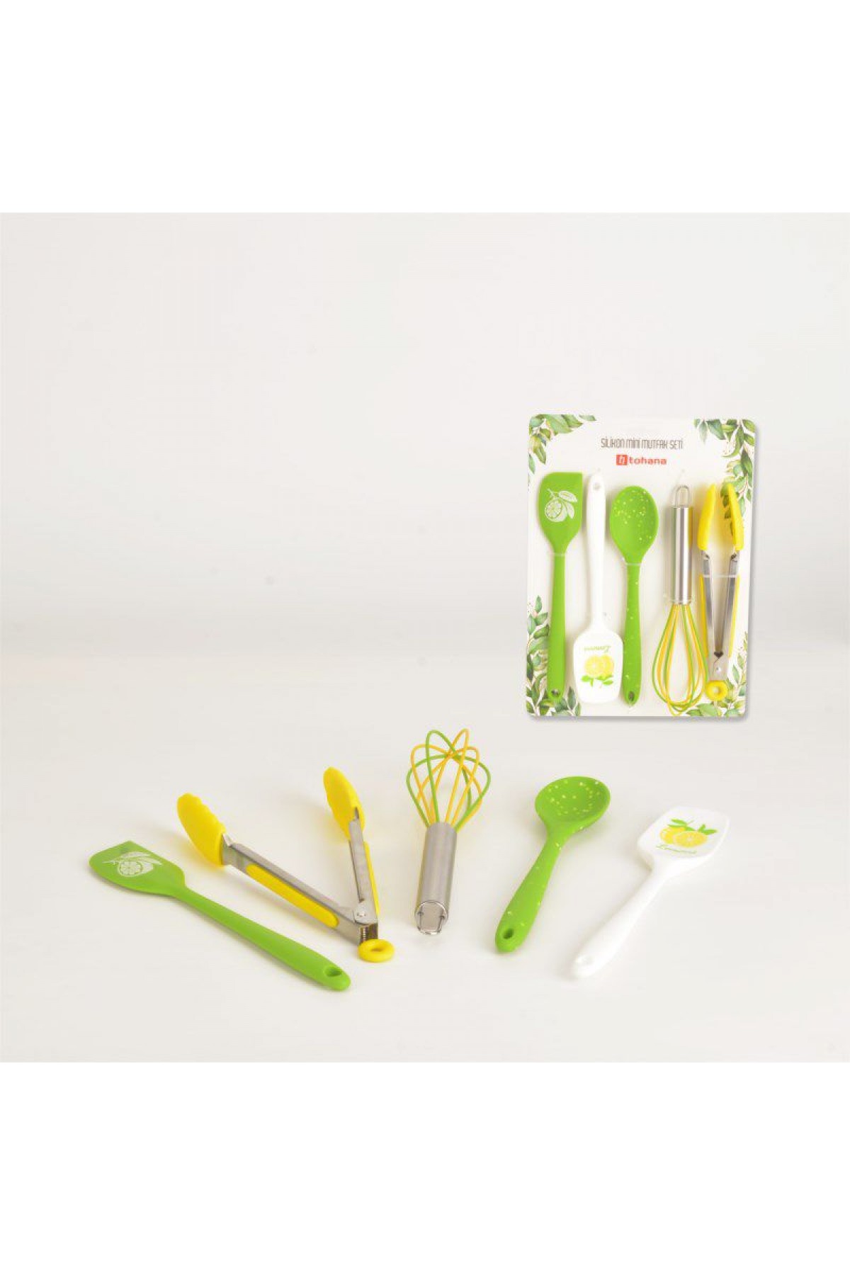 SILIKON LIMON BESLI MUTFAK SETI (P)