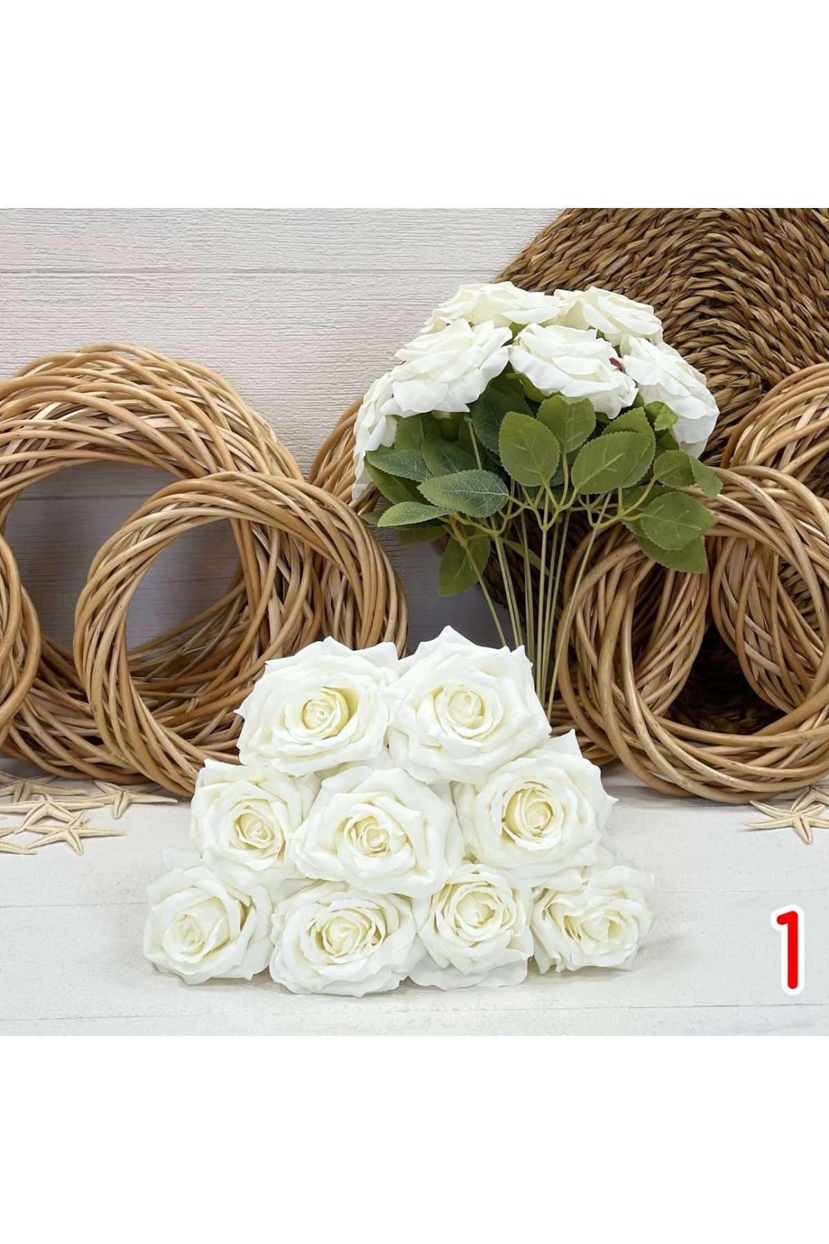 9LU PASTEL KIVRIK GÜL DEMETİ (P)