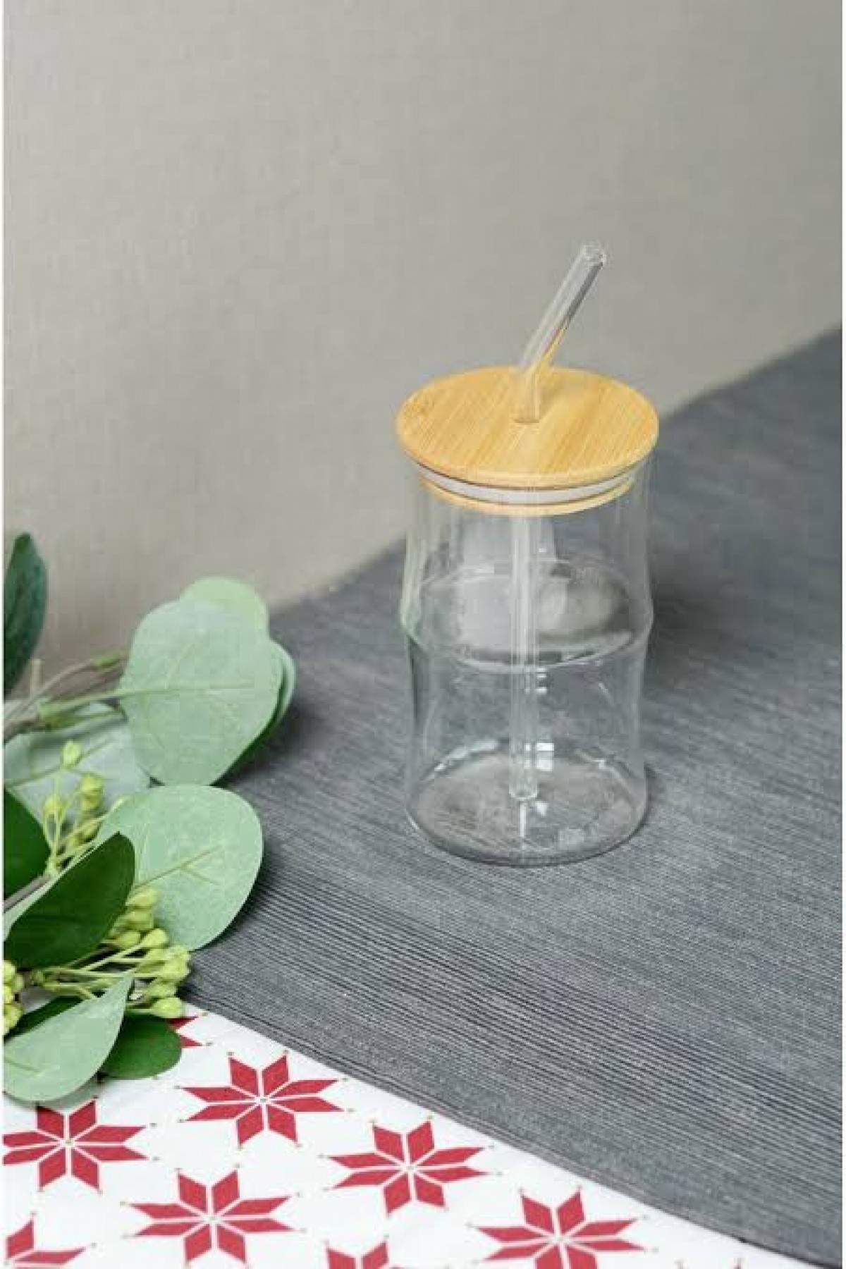 330ML BAMBU KPK. PİPETLİ KUPA (P)