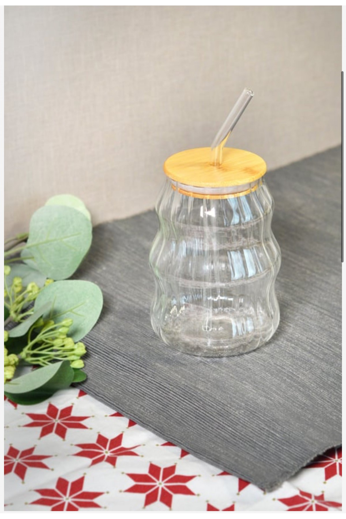 450 ML BAMBU KPK. PİPETLİ KUPA (P)