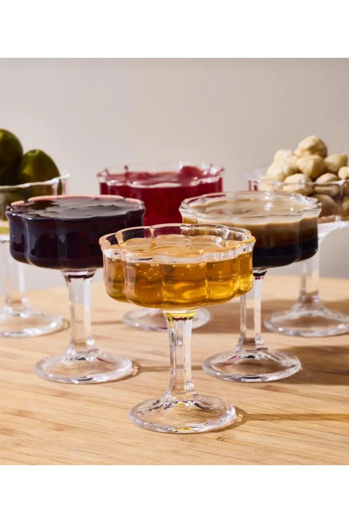 LVN MANOLYA 6 LI CAM SUNUMLUK (P)