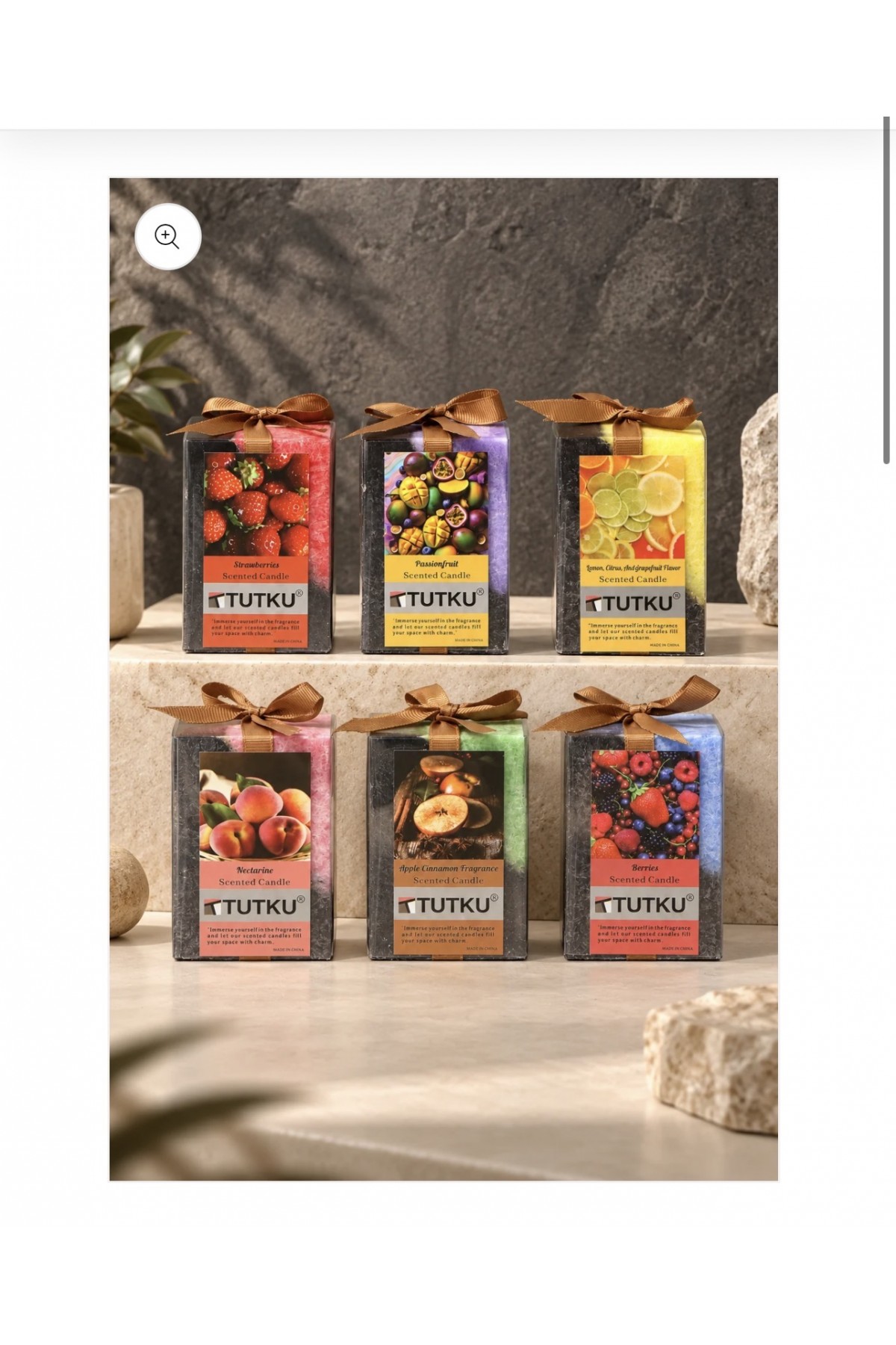 ÇİFTRENK BATON KARE MUM KÇK
