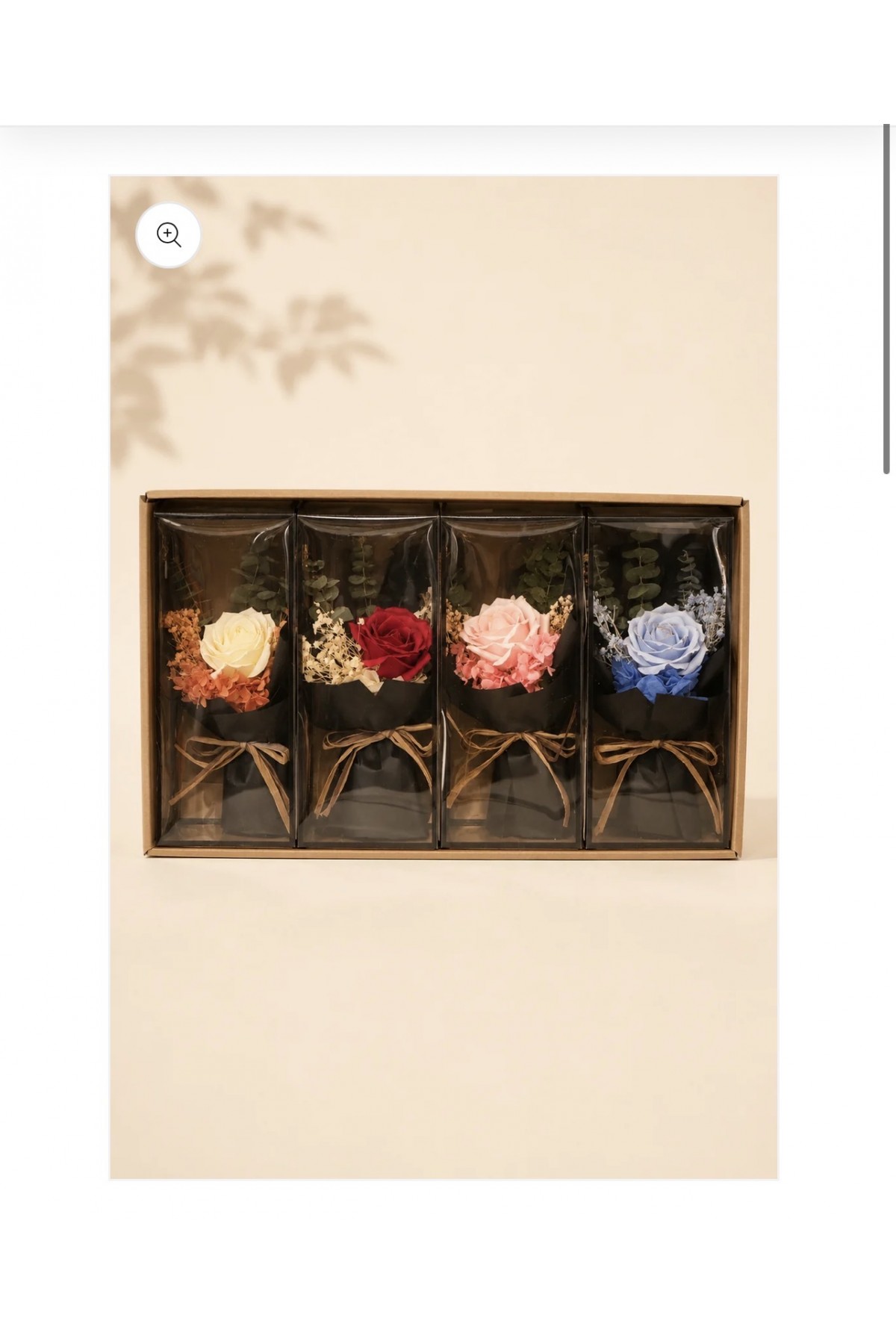 OFSET KUTUDA TEK GÜL BUKETİ