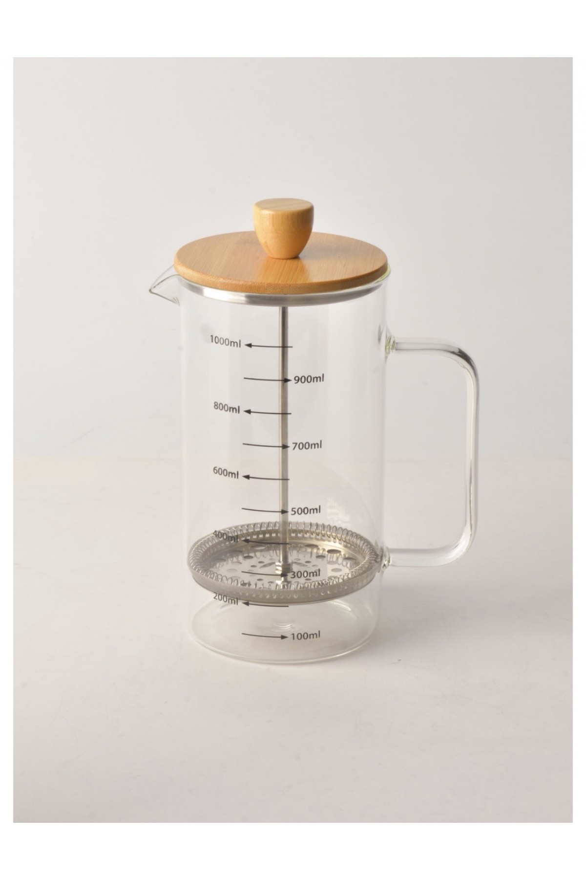 BAMBU KAPAKLI FRENCH PRESS1000 ML